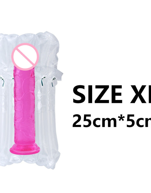 Load image into Gallery viewer, Realistic Dildo With Suction Cup Huge Jelly Dildos Sex Toys for Woman Men Fake Dick Big Penis Anal Butt Plug Erotic Sex Shop
