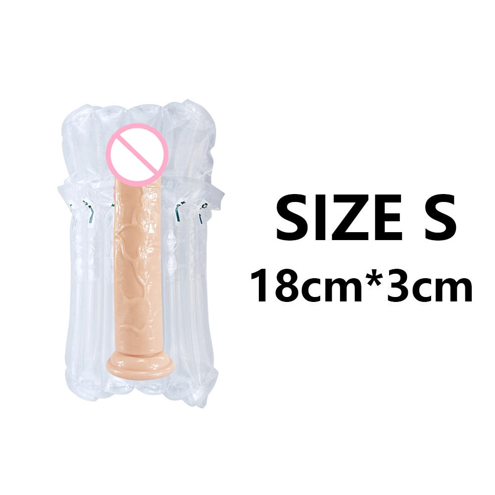 Realistic Dildo With Suction Cup Huge Jelly Dildos Sex Toys for Woman Men Fake Dick Big Penis Anal Butt Plug Erotic Sex Shop