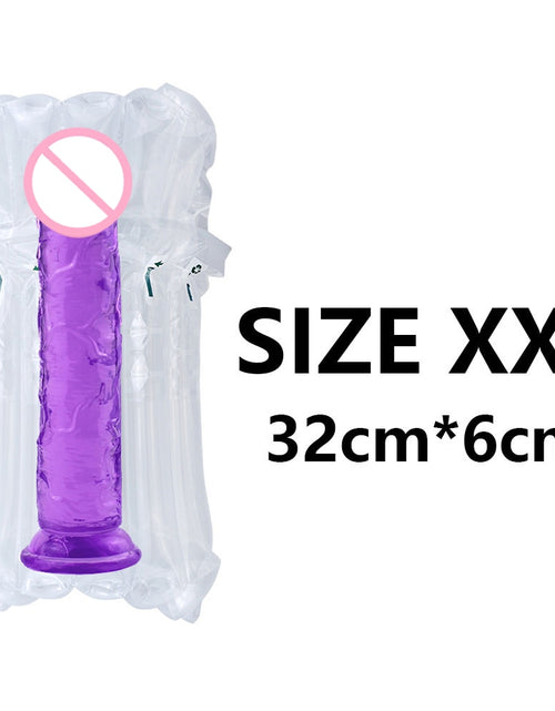 Load image into Gallery viewer, Realistic Dildo With Suction Cup Huge Jelly Dildos Sex Toys for Woman Men Fake Dick Big Penis Anal Butt Plug Erotic Sex Shop
