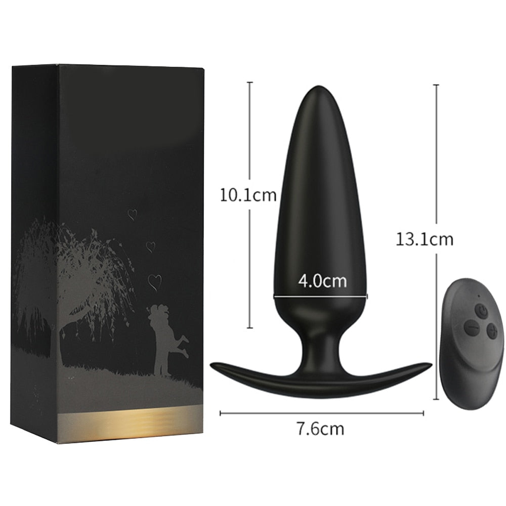 Vibrating Butt Plugs Dildo Vibrator Prostate Massage Wireless Remote Control Anal Plug G-spot Stimulator Sex Toys For Man/Woman