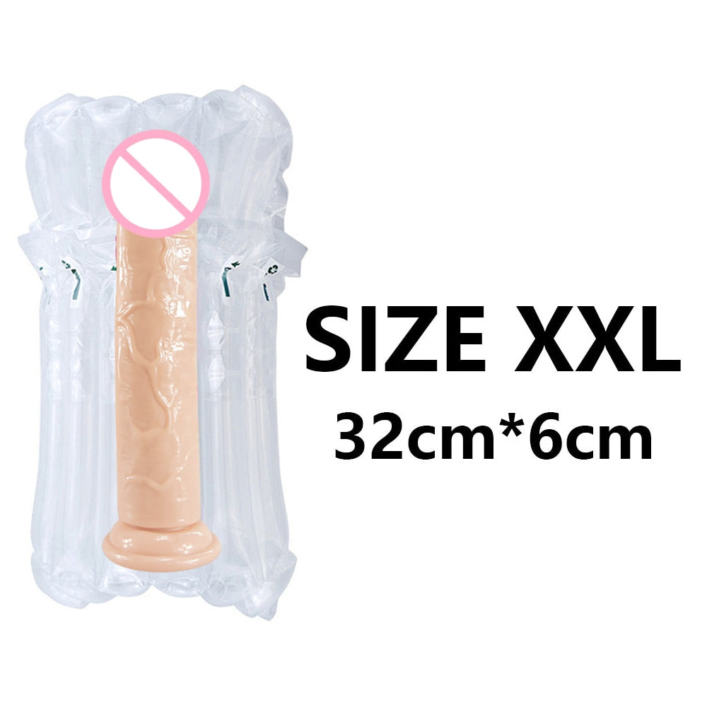 Realistic Dildo With Suction Cup Huge Jelly Dildos Sex Toys for Woman Men Fake Dick Big Penis Anal Butt Plug Erotic Sex Shop