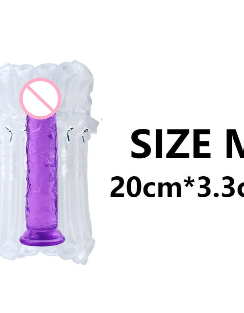 Load image into Gallery viewer, Realistic Dildo With Suction Cup Huge Jelly Dildos Sex Toys for Woman Men Fake Dick Big Penis Anal Butt Plug Erotic Sex Shop
