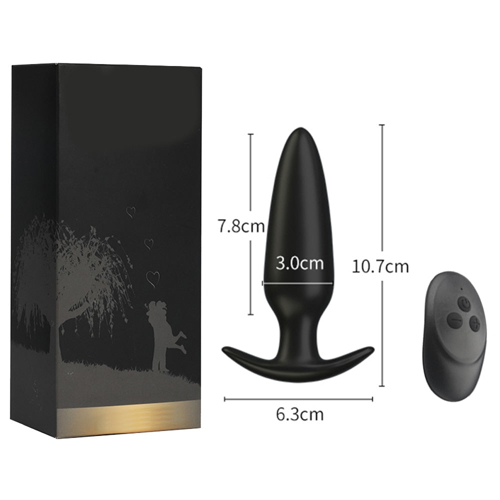 Vibrating Butt Plugs Dildo Vibrator Prostate Massage Wireless Remote Control Anal Plug G-spot Stimulator Sex Toys For Man/Woman