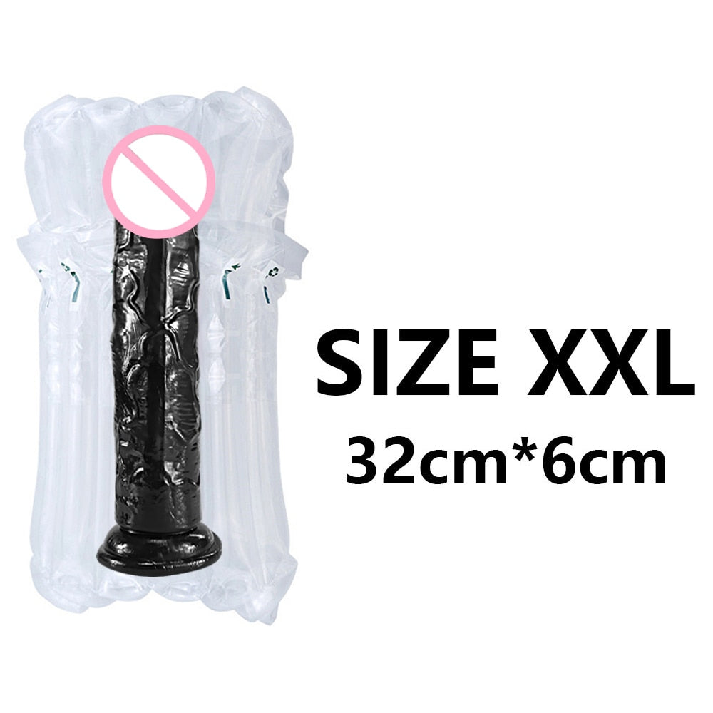 Realistic Dildo With Suction Cup Huge Jelly Dildos Sex Toys for Woman Men Fake Dick Big Penis Anal Butt Plug Erotic Sex Shop