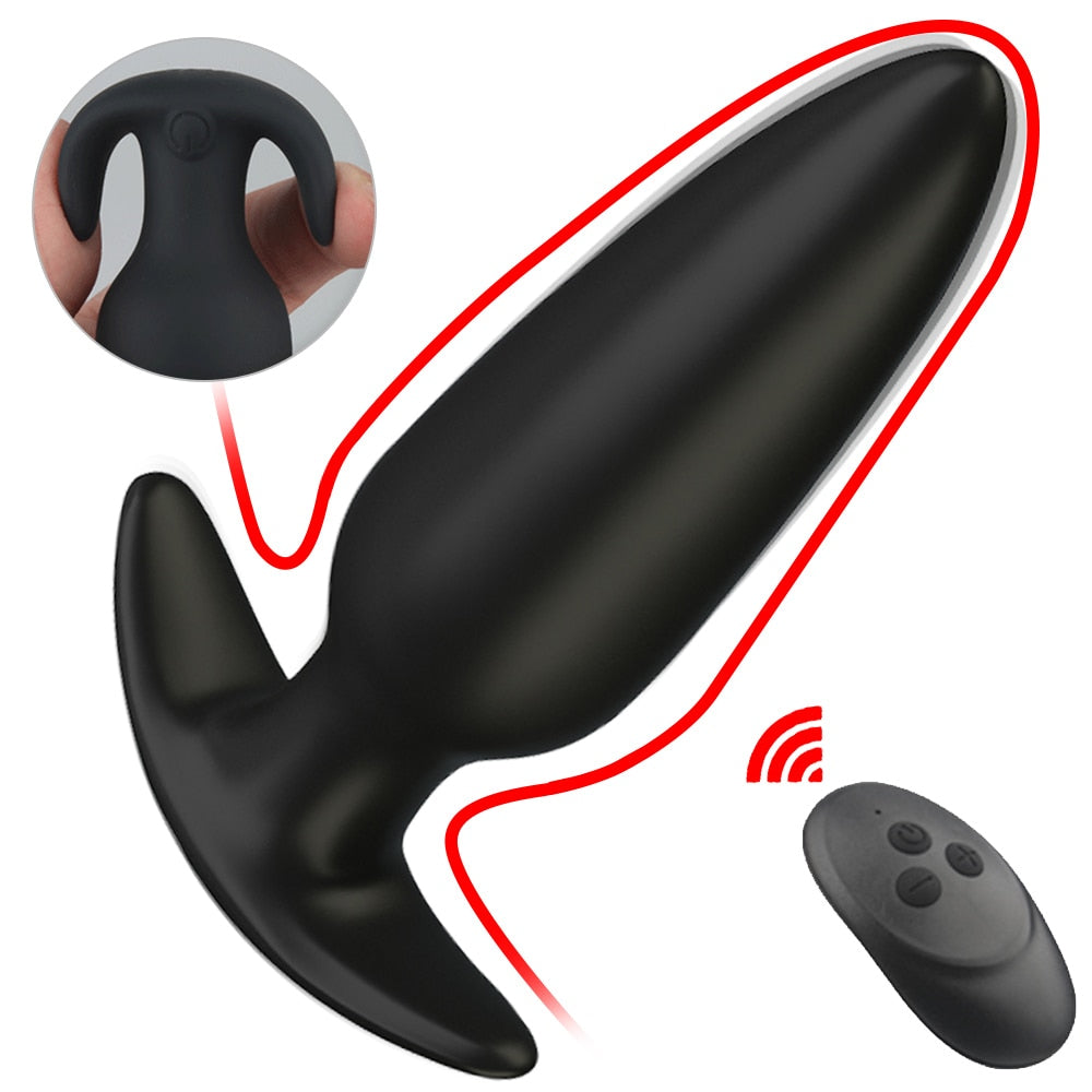 Vibrating Butt Plugs Dildo Vibrator Prostate Massage Wireless Remote Control Anal Plug G-spot Stimulator Sex Toys For Man/Woman