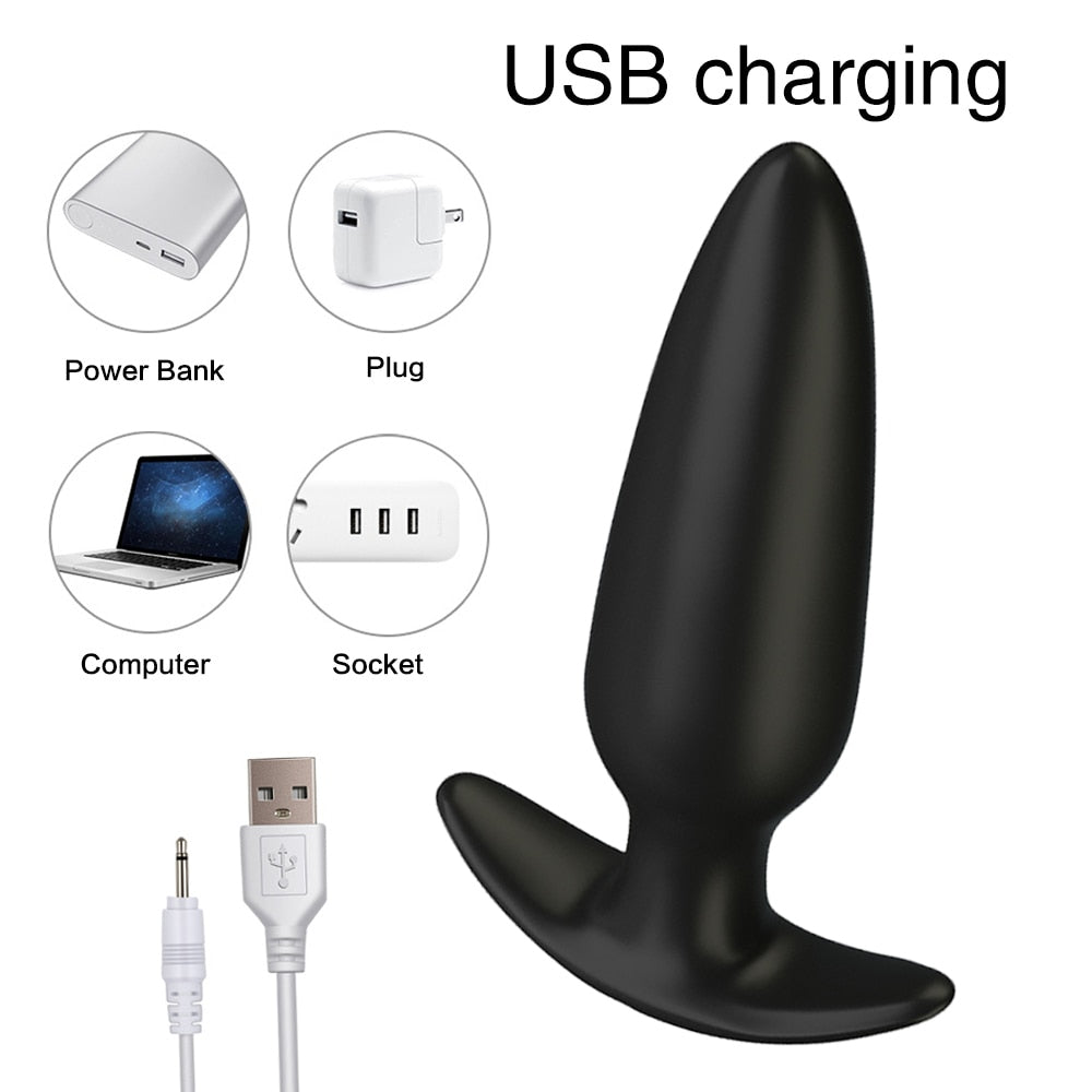 Vibrating Butt Plugs Dildo Vibrator Prostate Massage Wireless Remote Control Anal Plug G-spot Stimulator Sex Toys For Man/Woman