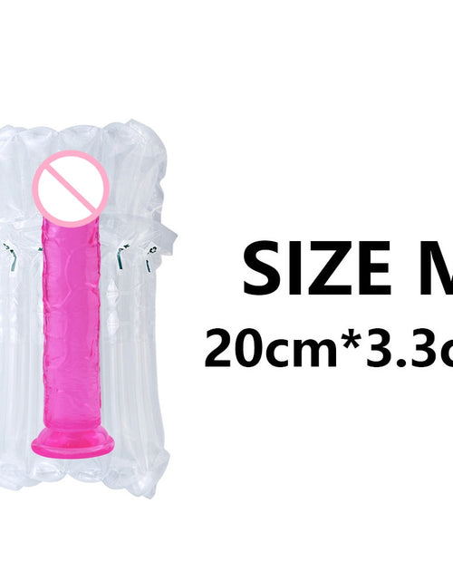 Load image into Gallery viewer, Realistic Dildo With Suction Cup Huge Jelly Dildos Sex Toys for Woman Men Fake Dick Big Penis Anal Butt Plug Erotic Sex Shop
