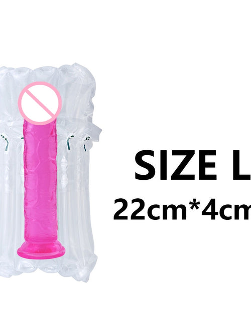 Load image into Gallery viewer, Realistic Dildo With Suction Cup Huge Jelly Dildos Sex Toys for Woman Men Fake Dick Big Penis Anal Butt Plug Erotic Sex Shop
