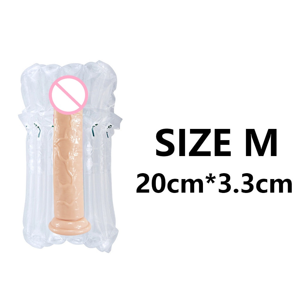 Realistic Dildo With Suction Cup Huge Jelly Dildos Sex Toys for Woman Men Fake Dick Big Penis Anal Butt Plug Erotic Sex Shop