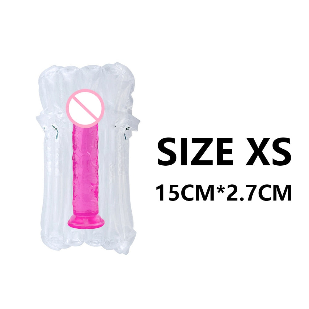 Realistic Dildo With Suction Cup Huge Jelly Dildos Sex Toys for Woman Men Fake Dick Big Penis Anal Butt Plug Erotic Sex Shop