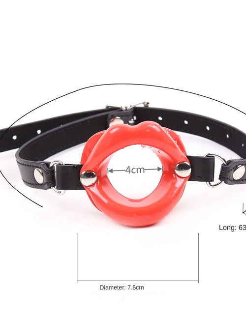 Load image into Gallery viewer, Female Blowjob Toy Sex Slave Silicone Lips O Ring Open Mouth Gag Oral Fetish Bdsm Bondage Restraints Erotic sexual toys adult
