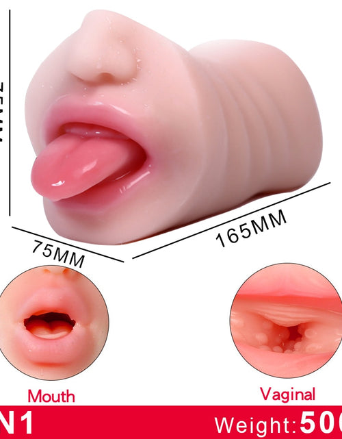 Load image into Gallery viewer, Sex Toys for Men Artificial Vagina Pussy Vagina Sextoys Silicone Male Masturbators for adults 18 sucking machine sexulaes toys
