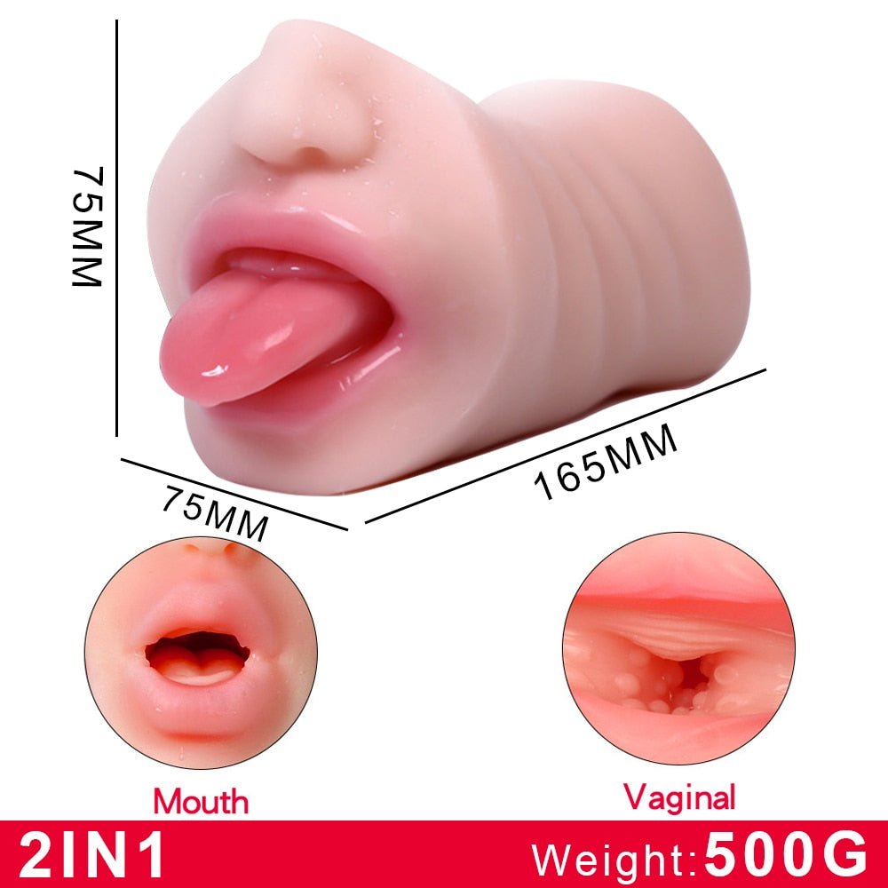 Sex Toys for Men Artificial Vagina Pussy Vagina Sextoys Silicone Male Masturbators for adults 18 sucking machine sexulaes toys