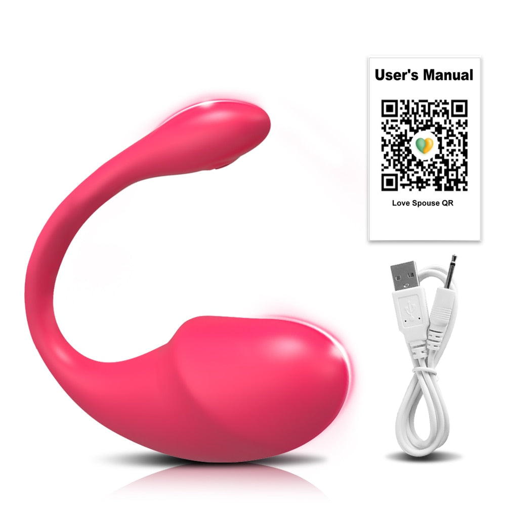 Wireless Bluetooth G Spot Dildo Vibrator for Women APP Remote Control Wear Vibrating Egg Clit Female Panties Sex Toys for Adults