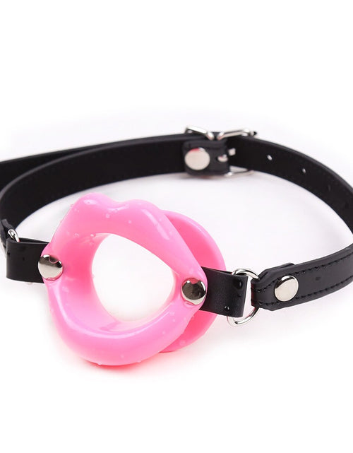 Load image into Gallery viewer, Female Blowjob Toy Sex Slave Silicone Lips O Ring Open Mouth Gag Oral Fetish Bdsm Bondage Restraints Erotic sexual toys adult
