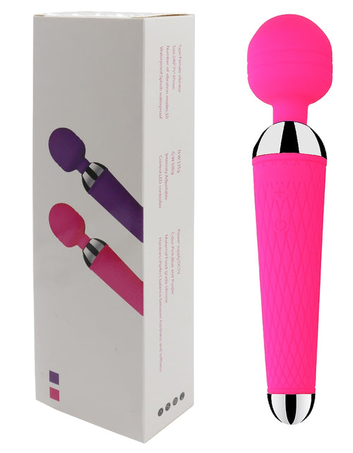 Load image into Gallery viewer, Powerful Clitoris Dildo Vibrator Erotic Sex Toys for Women 10 Patterns Vibration Magic Wand G-spot Massager Female Masturbator
