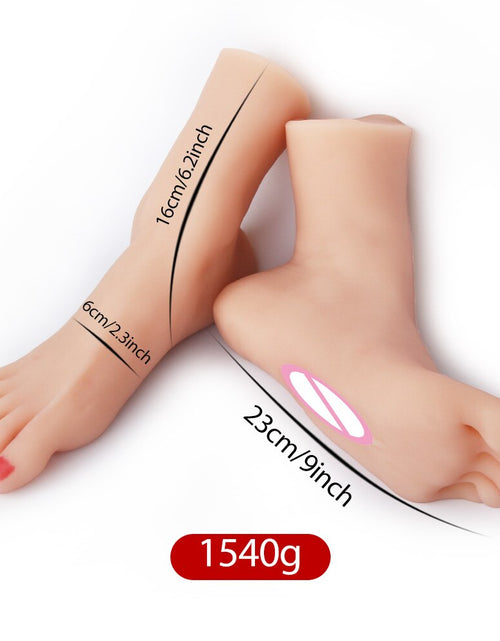 Load image into Gallery viewer, Real Pussy Sex Toys For Men Fetish Fake Foot Male Masturbator Cup Vagina Lifelike Woman Feet Man Masturbation Doll Adult Goods
