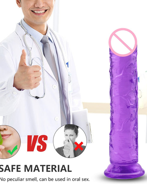 Load image into Gallery viewer, Realistic Dildo With Suction Cup Huge Jelly Dildos Sex Toys for Woman Men Fake Dick Big Penis Anal Butt Plug Erotic Sex Shop
