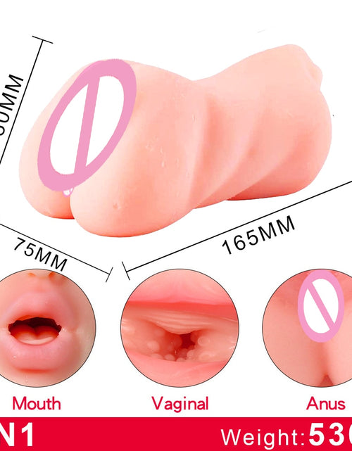 Load image into Gallery viewer, Sex Toys for Men Artificial Vagina Pussy Vagina Sextoys Silicone Male Masturbators for adults 18 sucking machine sexulaes toys
