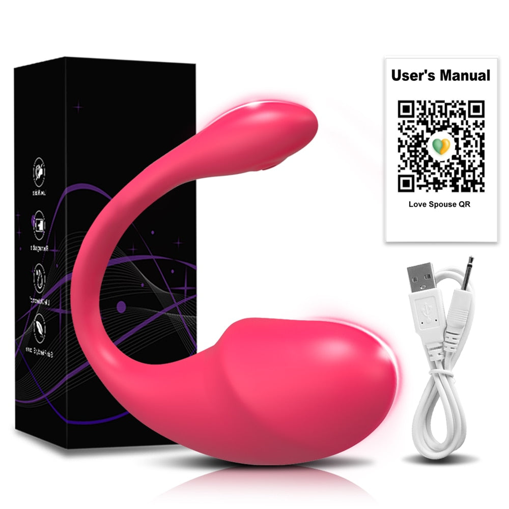 Wireless Bluetooth G Spot Dildo Vibrator for Women APP Remote Control Wear Vibrating Egg Clit Female Panties Sex Toys for Adults