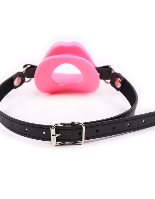 Load image into Gallery viewer, Female Blowjob Toy Sex Slave Silicone Lips O Ring Open Mouth Gag Oral Fetish Bdsm Bondage Restraints Erotic sexual toys adult
