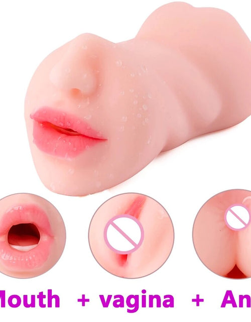 Load image into Gallery viewer, Sex Toys for Men Artificial Vagina Pussy Vagina Sextoys Silicone Male Masturbators for adults 18 sucking machine sexulaes toys
