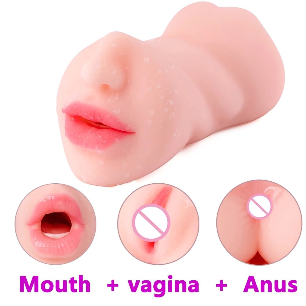 Sex Toys for Men Artificial Vagina Pussy Vagina Sextoys Silicone Male Masturbators for adults 18 sucking machine sexulaes toys