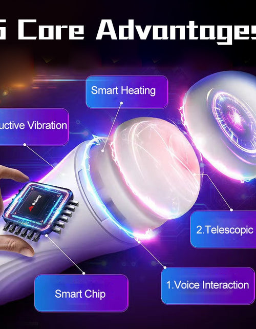 Load image into Gallery viewer, Male Masturbation Cup Automatic Sucking Real Oral Vagina Vacuum Suction Vibrator Masturbator Sex Toys For Men Blowjob Sexy Shop
