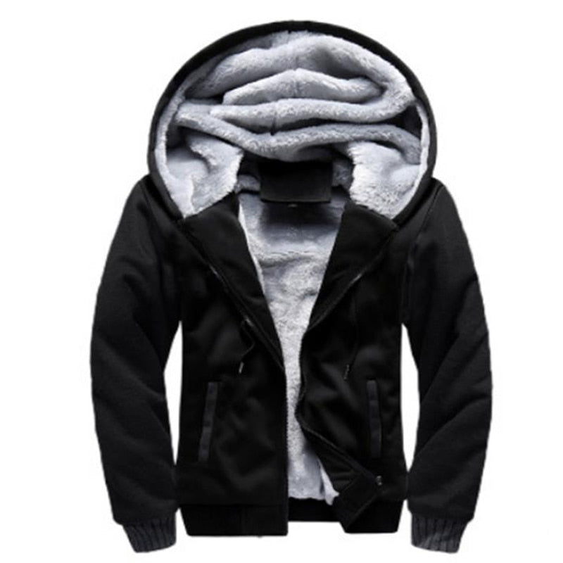 NEW Men Hoodies  Autumn Fashion Tracksuit Sweatshirt Men&#39;s Winter Collar Cap Long Sleeves zipper Hoody Sports Sweatshirts M-5XL