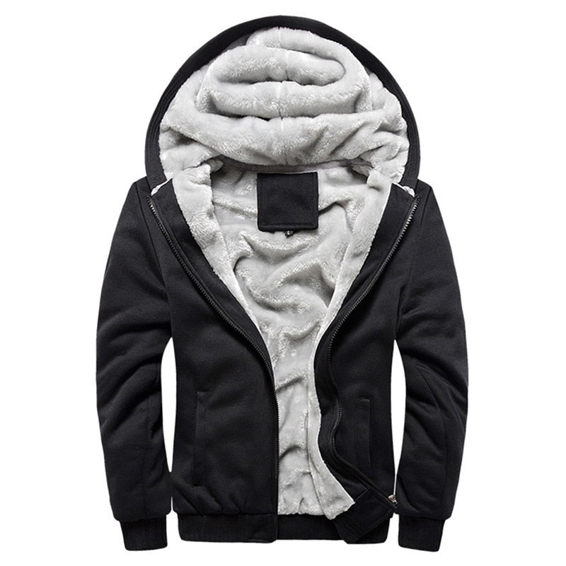 NEW Men Hoodies  Autumn Fashion Tracksuit Sweatshirt Men&#39;s Winter Collar Cap Long Sleeves zipper Hoody Sports Sweatshirts M-5XL