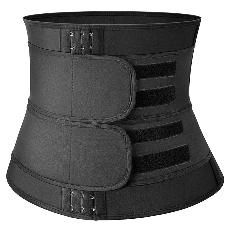 Shapewear Neoprene Sauna Waist Trainer Corset Sweat Belt for Women Weight Loss Compression Trimmer Workout Fitness