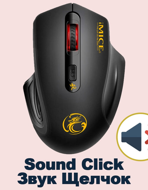 Load image into Gallery viewer, USB Wireless Mouse 2000DPI USB 2.0 Receiver Optical Computer Mouse 2.4GHz Ergonomic Mice For Laptop PC Sound Silent Mouse
