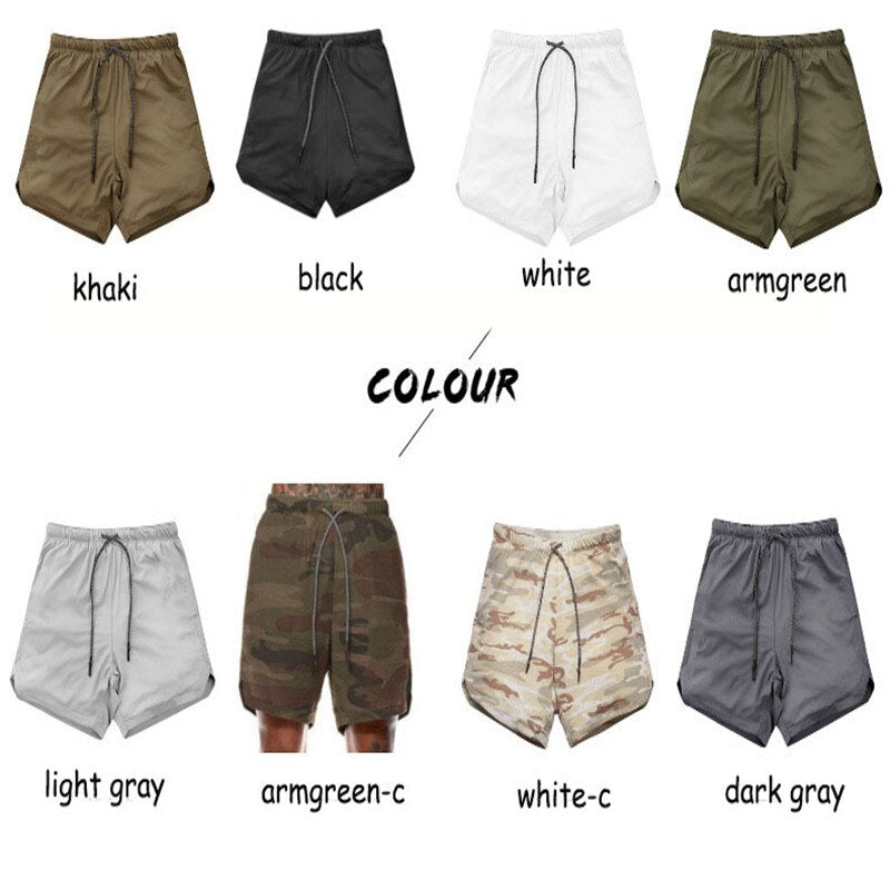 Brand Men&#39;s Shorts Scanties Shorts Men&#39;s Quick-Drying Breathable Five-Point Pants Mesh Single-Layer Beach Pants