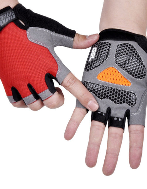 Load image into Gallery viewer, HOT Cycling Anti-slip Anti-sweat Men Women Half Finger Gloves Breathable Anti-shock Sports Gloves Bike Bicycle Glove
