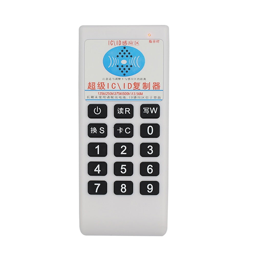 Handheld Frequency 125Khz-13.56MHZ Copier Duplicator Cloner RFID NFC IC Card Reader &amp; Writer Access Tag Duplicator 5577 Card