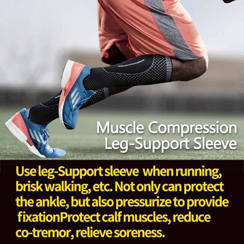 2 PCS Sports guard Leg Sleeves calf Compression bracelet unisex basketball football running leggings breathable warm socks