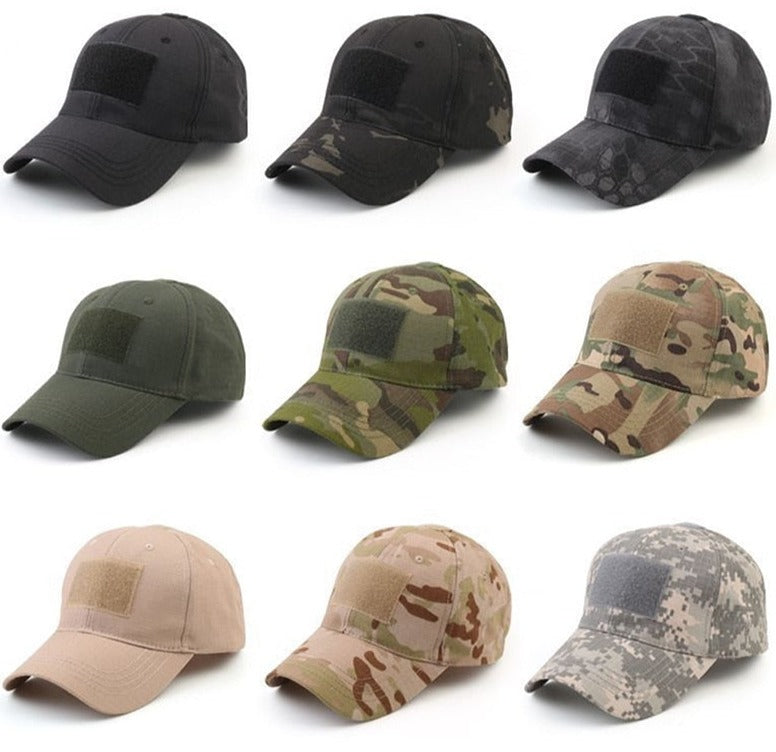 Military Baseball Caps Camouflage Tactical Army Soldier Combat Paintball Adjustable Summer Snapback Sun Hats Men Women