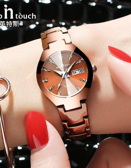 Load image into Gallery viewer, High Quality Watches Women Fashion Watch 2022 Luxury Brand Quartz Ladies Watch Small Dial Calendar Bracelet Watch Montre Femme
