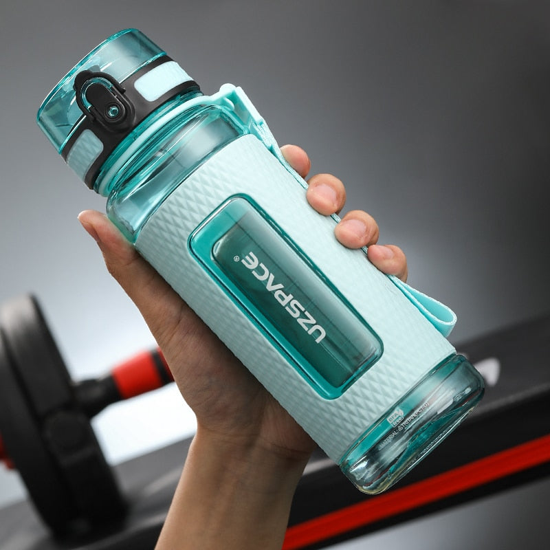 Sport Water Bottles BPA Free Portable Gym Anti-fall Leak-proof Large Capacity Fitness Kettle Tritan Plastic Drink Bottle