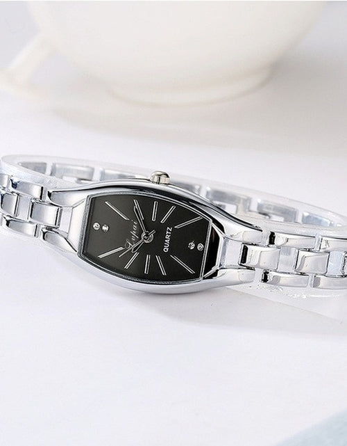 Load image into Gallery viewer, Women Square Quartz Watch Elegant Ladies Electronic Digtal Woman Watch Concise Head Diamond Geometry Women Watches
