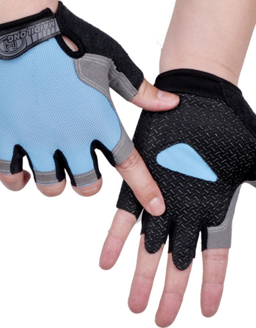 Load image into Gallery viewer, HOT Cycling Anti-slip Anti-sweat Men Women Half Finger Gloves Breathable Anti-shock Sports Gloves Bike Bicycle Glove
