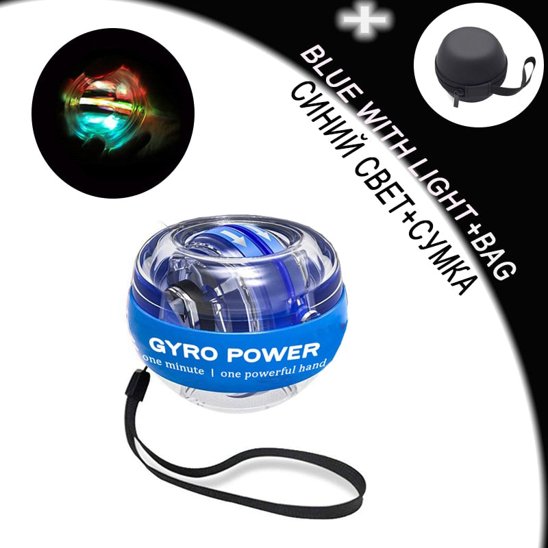 Power Wrist Ball Self Start Gyroscopic Powerball Gyro Ball With Counter Arm Hand Muscle Trainer Fitness Exercise Equipment