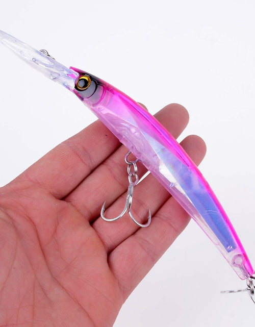 Load image into Gallery viewer, 1pcs 17cm 24g Wobbler Fishing Lure Big Crankbait Minnow Peche Bass Trolling Artificial Bait Pike Carp lures Peche Fishing tackle
