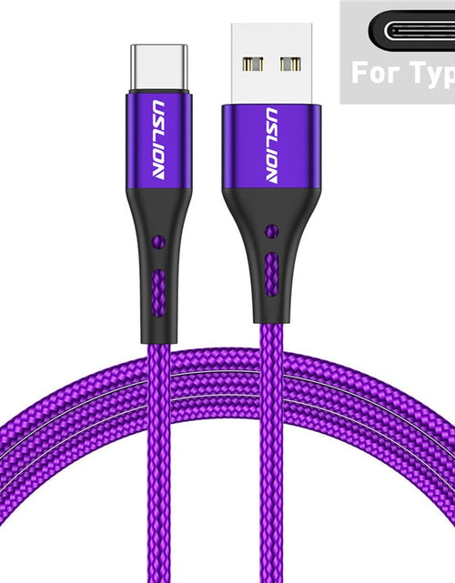 Load image into Gallery viewer, 3A USB Type C Cable Wire For Samsung S10 S20 Xiaomi mi 11 Mobile Phone Fast Charging USB C Cable Type-C Charger Micro USB Cables
