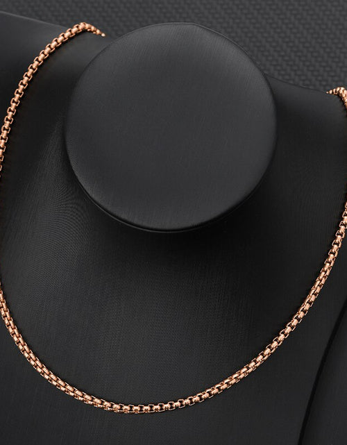 Load image into Gallery viewer, Gold  Color Chain Necklace for Women Stainless Steel Link Choker Necklace Aesthetic Jewerly Collares Mujer Wholesale
