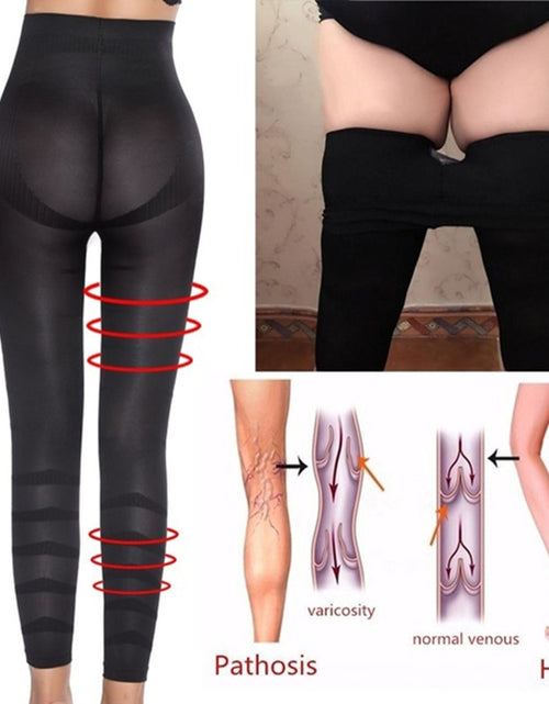 Load image into Gallery viewer, High Waist Leggings Women Sculpting Sleep Leg Legging Tummy Control Skinny Panties Slimming  Leggings Thigh Slimmer Pants
