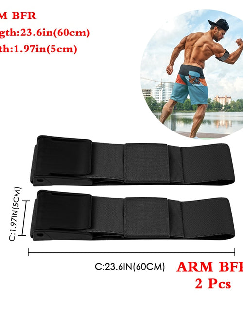 Load image into Gallery viewer, Occlusion Wraps Pro Resistance Bands BFR Bands Arm Leg Blaster Elastic Exercise Blood Flow Restriction Training Gym Fitness
