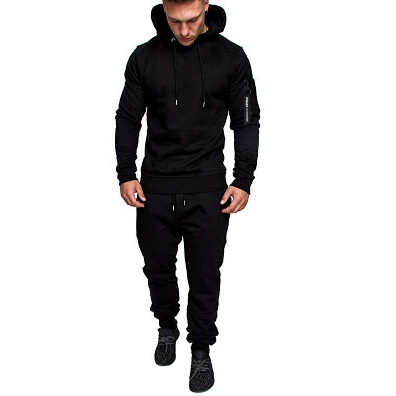 Tracksuit Military Hoodie 2 Pieces Sets Costom Your Logo Camouflage Muscle Man Autumn Winter Tactical Sweat Jacket Pants