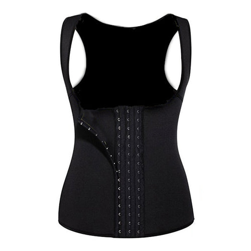 Load image into Gallery viewer, Women Shapewear Weight Loss Neoprene Sauna Sweat Waist Trainer Corset Tank Top Vest Sport Workout Slimming Body Shaper
