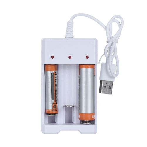 Load image into Gallery viewer, High-Speed USB 3/4 Slot Fast Rechargeable Battery Charger Short Circuit Protection AAA And AA Rechargeable Battery Station
